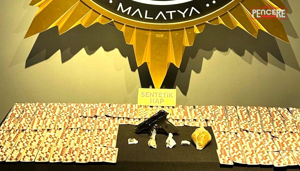 Malatya’da Narkotik Suçlarla Mücadele Şube Müdürlüğü ekiplerinin “torbacı” olarak tabir