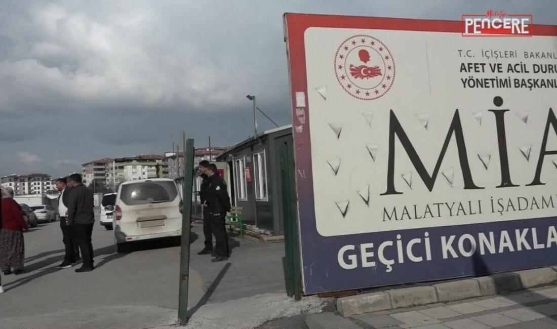 Malatya’da MİAD Konteyner Kent’te yaşayan vatandaşlar, MALET Konteyner Kent’e taşınmaları