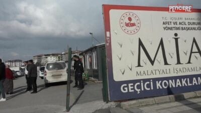 Malatya’da MİAD Konteyner Kent’te yaşayan vatandaşlar, MALET Konteyner Kent’e taşınmaları