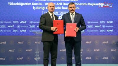 İçişleri Bakanı Mustafa Çiftçi, YÖK ile AFAD arasında imzalanan protokol