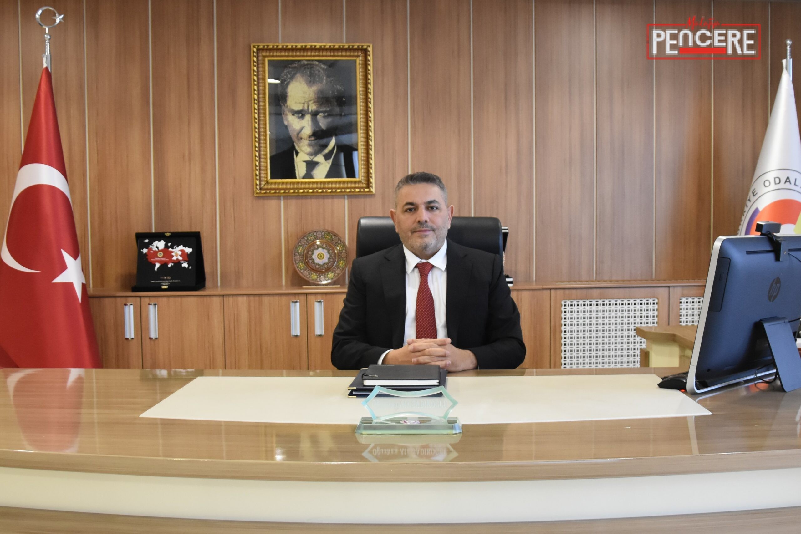 MTSO Başkanı Oğuzhan Ata Sadıkoğlu, Yeni Sanayi Sitesi’nde kavşak ve
