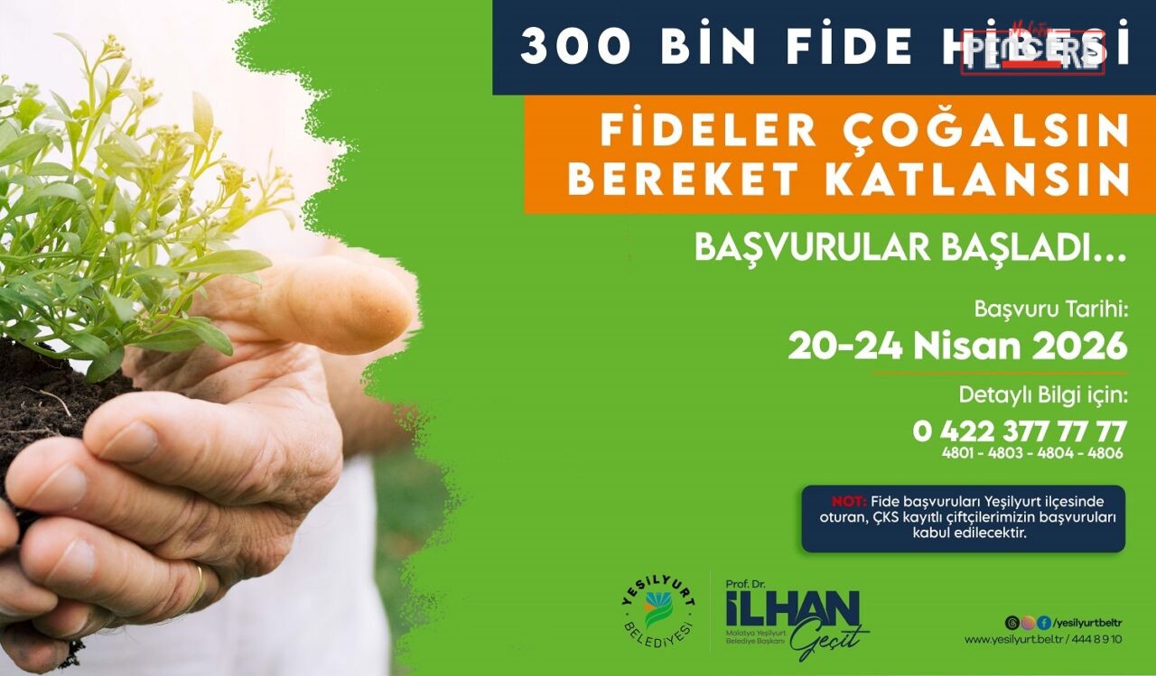Yeşilyurt Belediyesi, tarımsal üretimi güçlendirmek ve çiftçilere destek olmak amacıyla