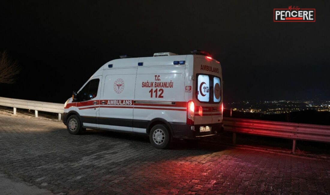 Malatya’da akşam saatlerinde 112 Acil Çağrı Merkezi’ne gelen bir "uçurumdan