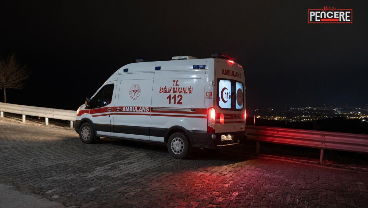 Malatya’da akşam saatlerinde 112 Acil Çağrı Merkezi’ne gelen bir "uçurumdan