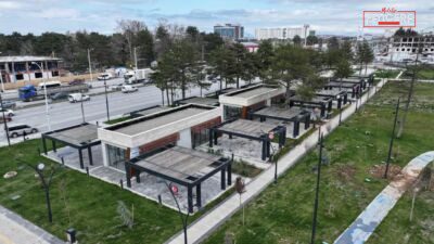 Yeşilyurt belediyesi, turgut özal mahallesi millet bahçesi’nde bulunan 8 adet