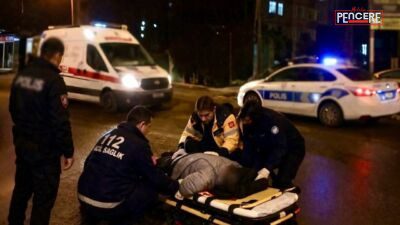 Malatya’nın Battalgazi ilçesinde dün akşam bir inşaat şantiyesinde yüksekten düşerek