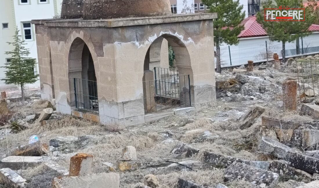 Malatya’nın Darende ilçesinde bulunan tarihi Heyiketeği Mezarlığı, doğal koşullar ve