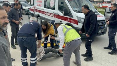 Malatya’da otomobilin çarptığı 75 yaşındaki yaya, ağır yaralı olarak hastaneye