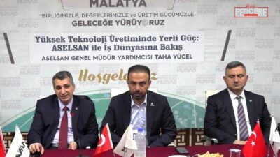 MÜSİAD Malatya Şubesi tarafından düzenlenen toplantıda konuşan ASELSAN Genel Müdürü