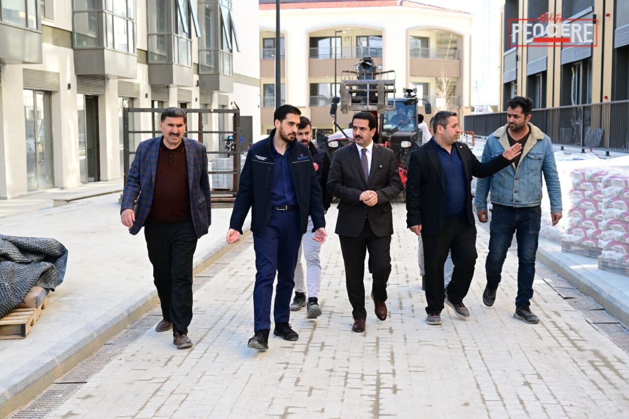 Battalgazi Belediye Başkanı Bayram Taşkın, Malatya’da yapımı tamamlanma aşamasına gelen