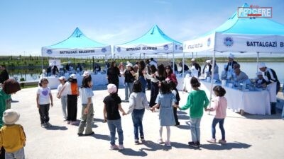 Battalgazi Belediyesi tarafından Kırkgöz Sahil Parkı’nda düzenlenen “Battalgazi Sofrasında Aileler