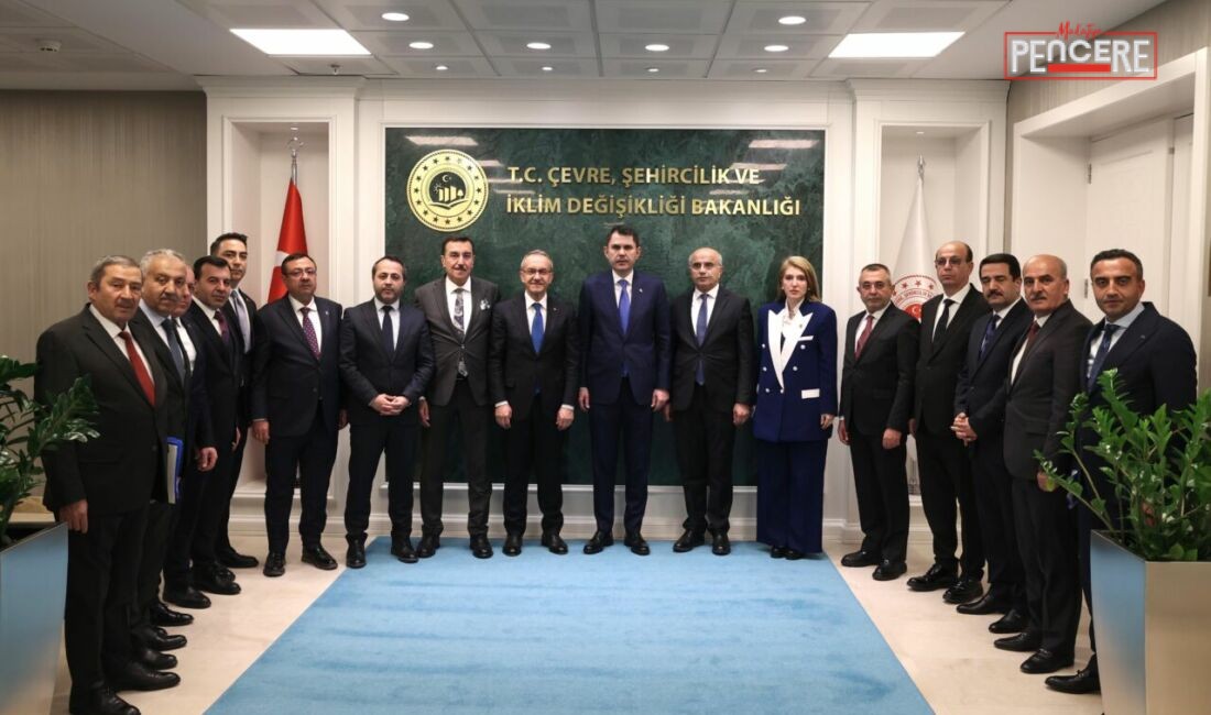Çevre, Şehircilik ve İklim Değişikliği Bakanlığı’nda gerçekleştirilen geniş katılımlı toplantıda