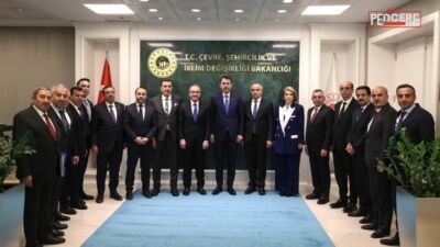 Çevre, Şehircilik ve İklim Değişikliği Bakanlığı’nda gerçekleştirilen geniş katılımlı toplantıda