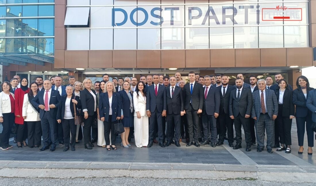 Dost Parti 1. Olağan Kongresi yoğun katılımla tamamlandı. Genel Başkan