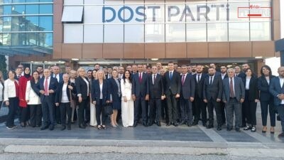 Dost Parti 1. Olağan Kongresi yoğun katılımla tamamlandı. Genel Başkan