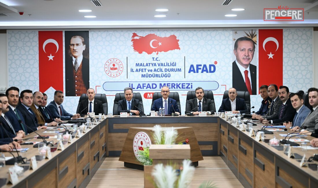 Malatya’da afetlere karşı dirençli kent hedefiyle İl Afet Risk Azaltma