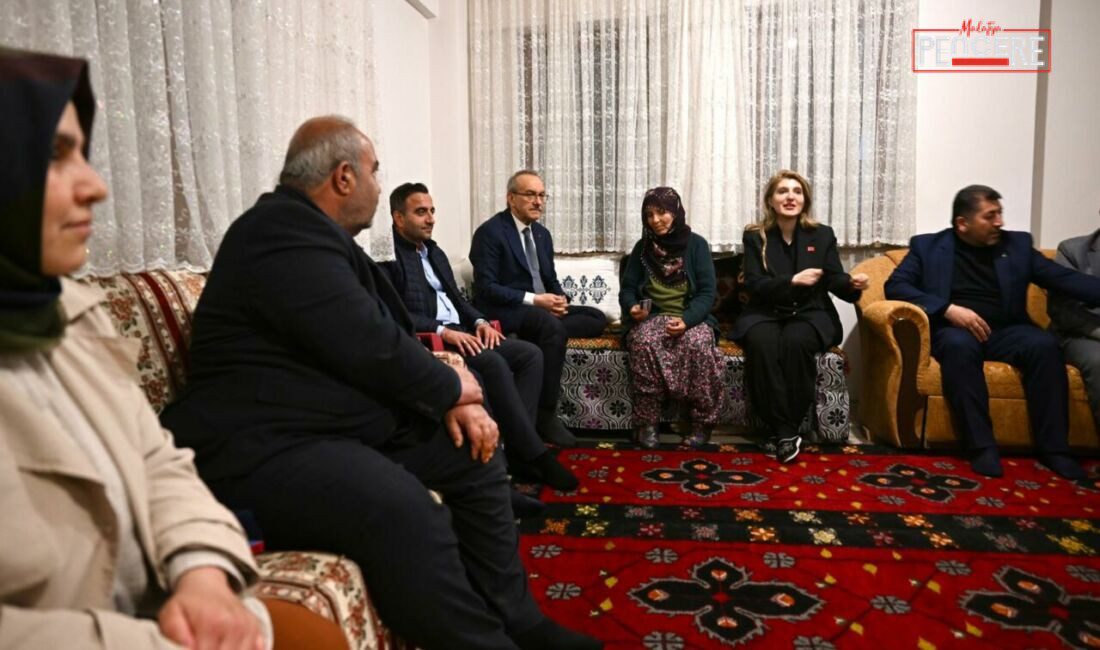 Malatya Valisi Seddar Yavuz, Akçadağ ilçesinde muhtarlar toplantısına katıldı, kamu