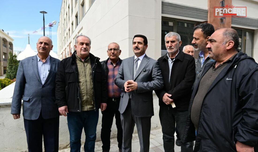 Battalgazi Belediyesi, anahtar teslimi yapılan Akpınar Çarşısı’nda dükkân içleri ve
