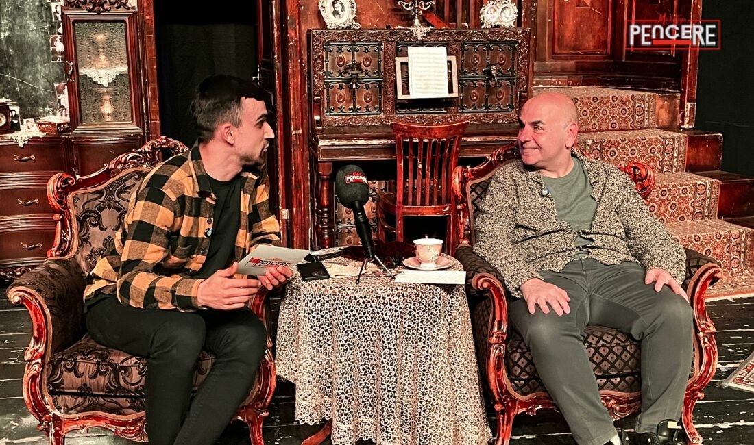Pencere TV ekranlarında yayınlanan “İbrahim Şahin Uyumaz ile Kültür Sanat”