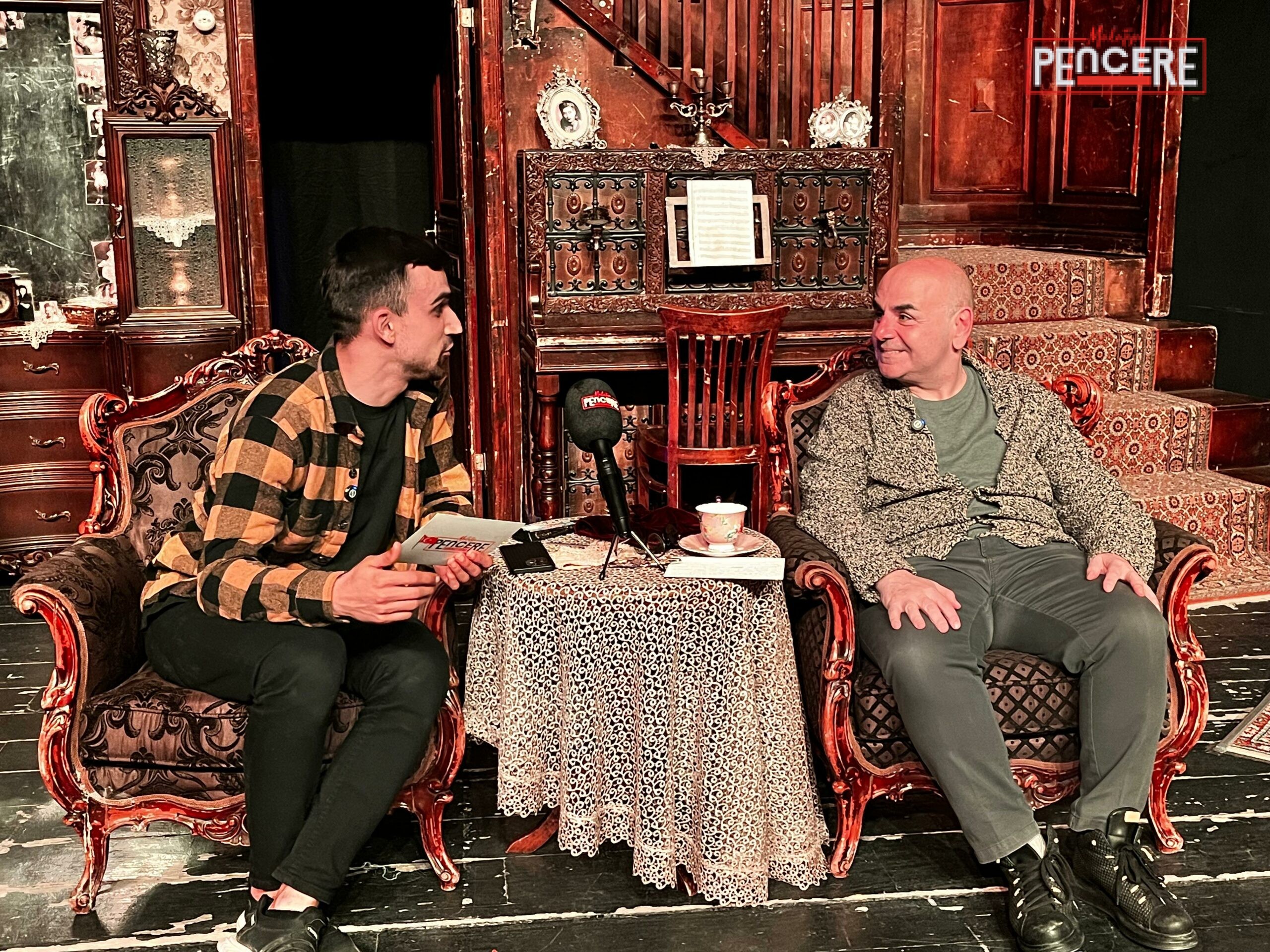 Pencere TV ekranlarında yayınlanan “İbrahim Şahin Uyumaz ile Kültür Sanat”