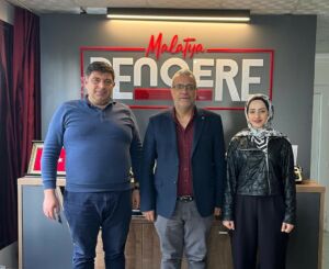 Malatya’da Atdarlar Esnaf Odası Başkanı Hasan Basri Orhan ve yönetim