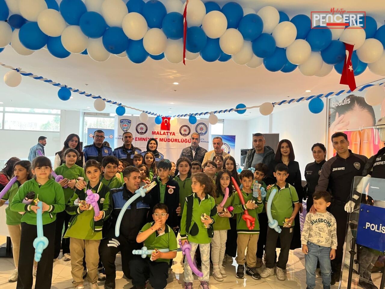 Polis teşkilatının 181. kuruluş yıl dönümü kapsamında Malatya City Outlet