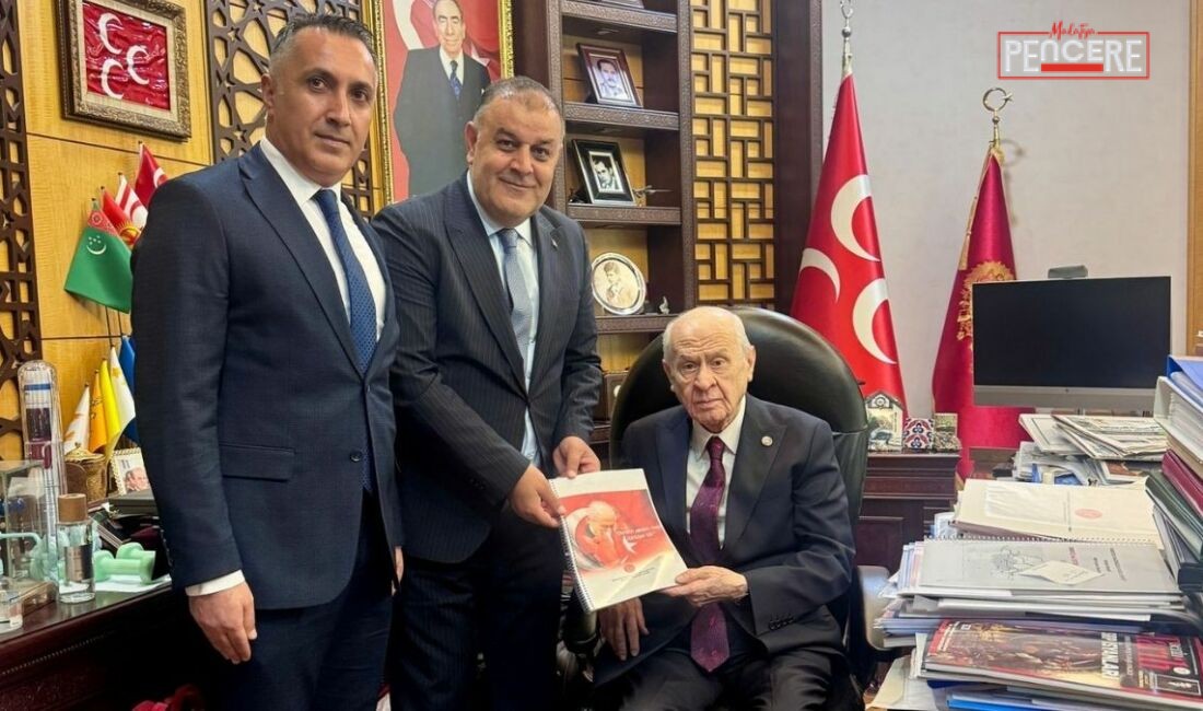MHP Malatya İl Başkanı Gökhan Gök, Ankara’da MHP Genel Merkezi’ni