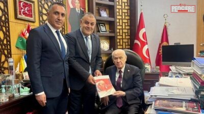 MHP Malatya İl Başkanı Gökhan Gök, Ankara’da MHP Genel Merkezi’ni