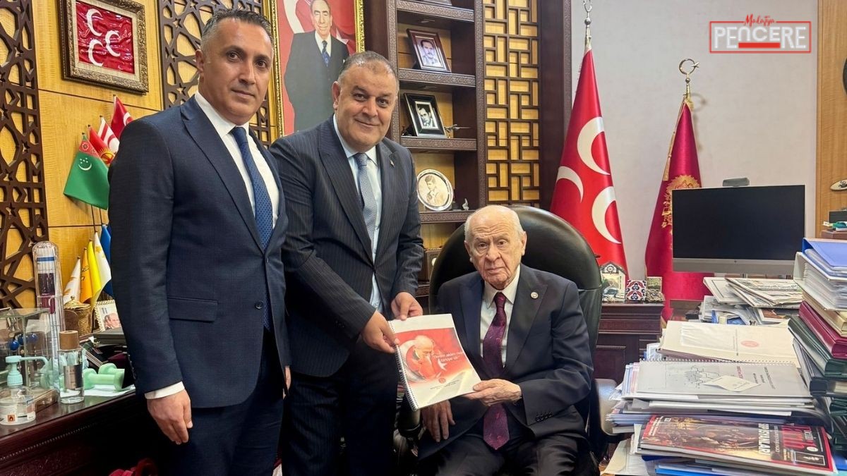 MHP Malatya İl Başkanı Gökhan Gök, Ankara’da MHP Genel Merkezi’ni