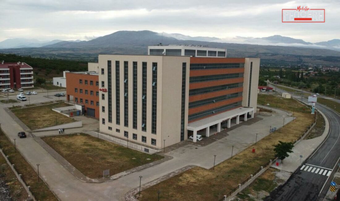 Malatya’nın Doğanşehir ilçesinde hizmet veren devlet hastanesi, 106 yatak kapasitesi,