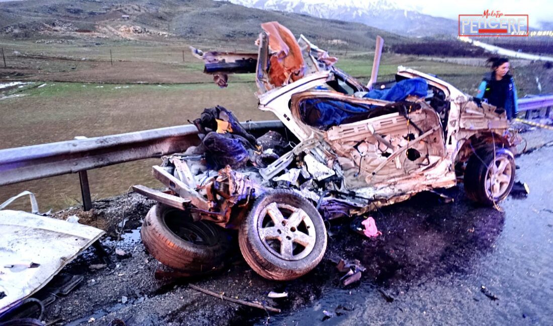 Malatya-Adıyaman karayolu Erkenek mevkiinde meydana gelen trafik kazasında hayatını kaybeden