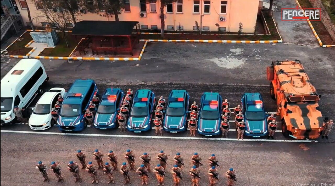 Jandarma Genel Komutanlığı koordinesinde, Cumhuriyet başsavcılıkları ve Jandarma KOM Daire