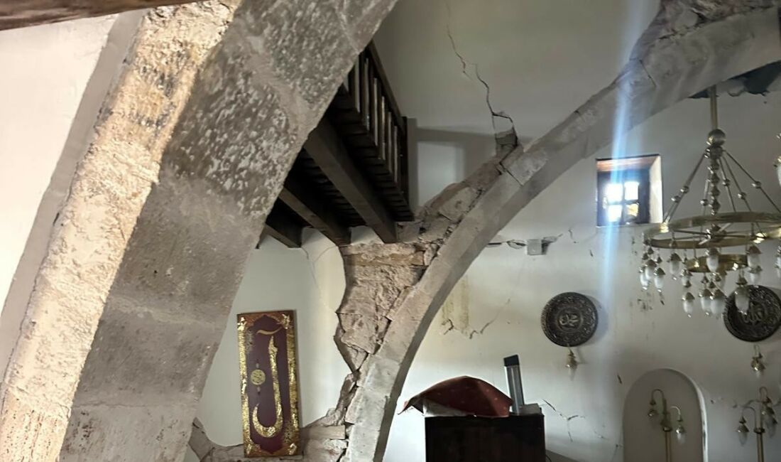 Malatya’nın Yeşilyurt ilçesinde bulunan 3 asırlık Hacı Bekir Camii için