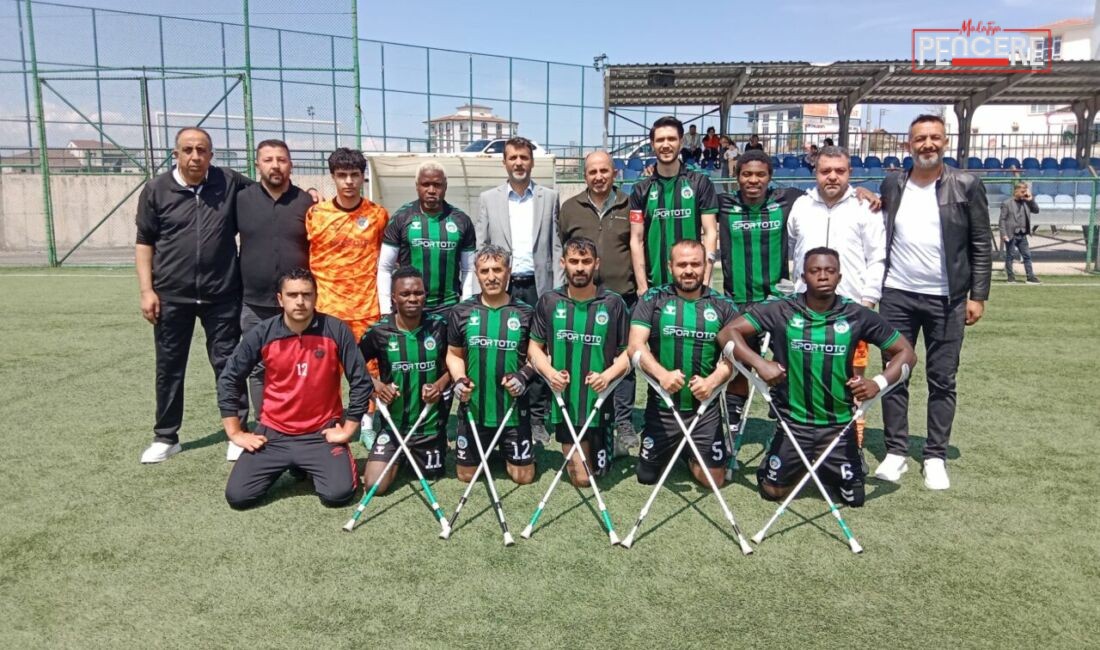 Ampute Futbol Türkiye Kupası çeyrek finalinde Pendik Belediye’yi 3-1 mağlup