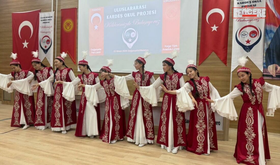 Malatya’nın Doğanşehir ilçesinde hayata geçirilen “Köklerimizde Buluşuyoruz Projesi” kapsamında Kırgızistan’dan
