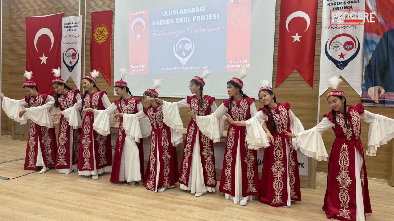 Malatya’nın Doğanşehir ilçesinde hayata geçirilen “Köklerimizde Buluşuyoruz Projesi” kapsamında Kırgızistan’dan