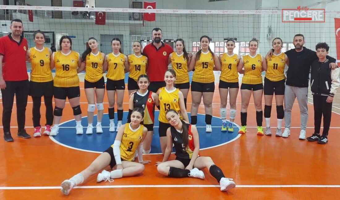 Malatya’yı temsil eden Fileninprensesleri.44 Küçük Kızlar Takımı, grup şampiyonu olarak