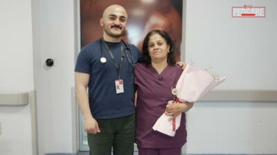 Malatya’da görev yapan pratisyen hekim Buğra Şekerci, Ebeler Haftası kapsamında