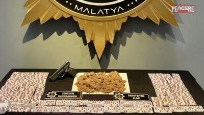 Malatya’da sokak satıcılarına yönelik operasyonda gözaltına alınan 5 şüpheli, çıkarıldıkları