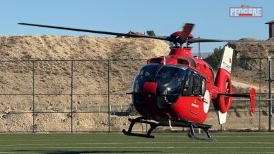 Darende’de kalp krizi geçiren 73 yaşındaki hasta, ambulans helikopterle Malatya