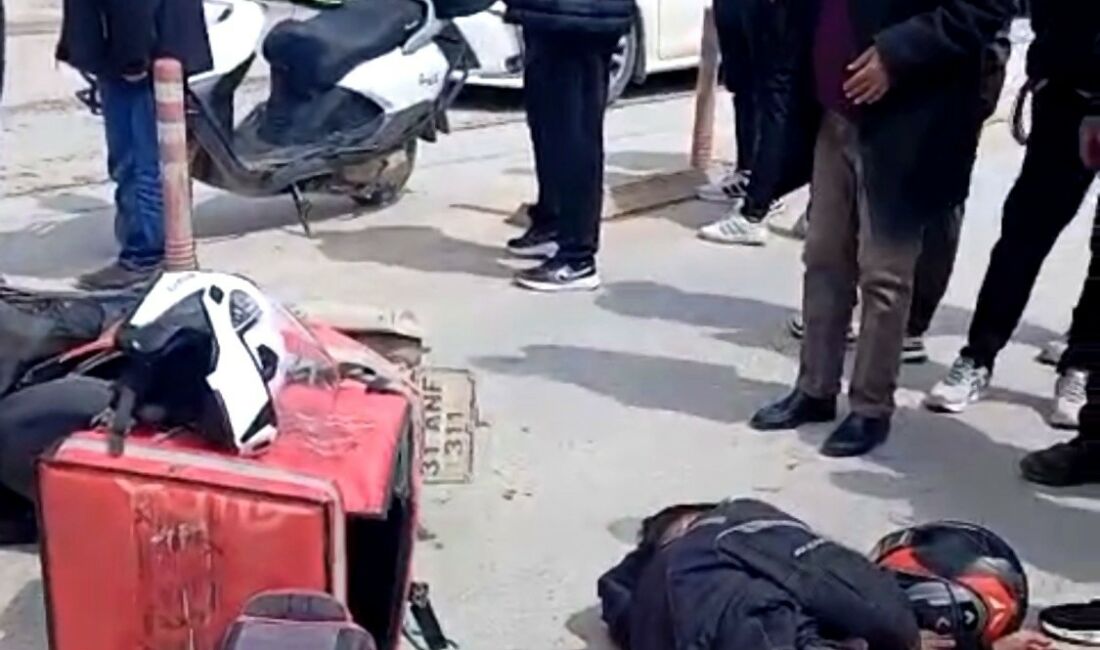 Malatya’nın en işlek noktalarından İnönü Caddesi Sıtmapınarı mevkiinde otomobil ile