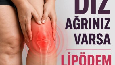 Ahmet Karacalar, lipödemin yalnızca estetik bir sorun olmadığını belirterek diz