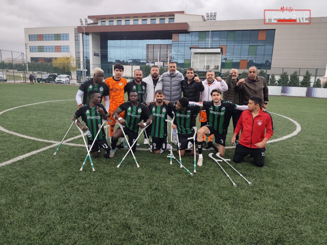 Ampute Futbol Süper Ligi’nde mücadele eden Malatya Büyükşehir Ampute Futbol