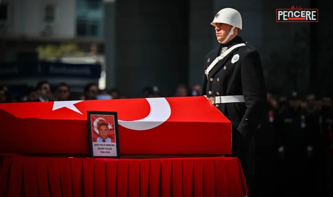 İstanbul’da düzenlenen törenin ardından memleketi Elazığ’a getirilen şehit polis memuru