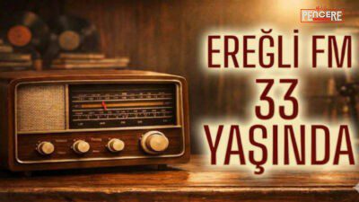 Ereğli FM, kuruluşunun 33. yılını gururla kutlamaktadır. Kurulduğu günden bu