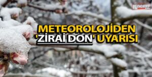 Meteoroloji Genel Müdürlüğü verilerine göre Türkiye genelinde etkili olan soğuk