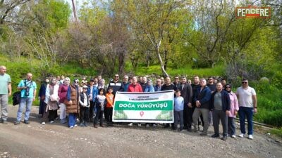 Adıyaman İl Milli Eğitim Müdürlüğü tarafından düzenlenen geleneksel doğa yürüyüşü