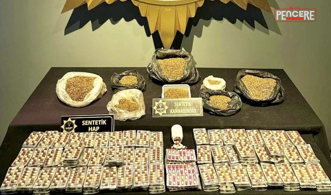 Malatya’da polis ekiplerinin sokak satıcılarına yönelik düzenlediği eş zamanlı narkotik