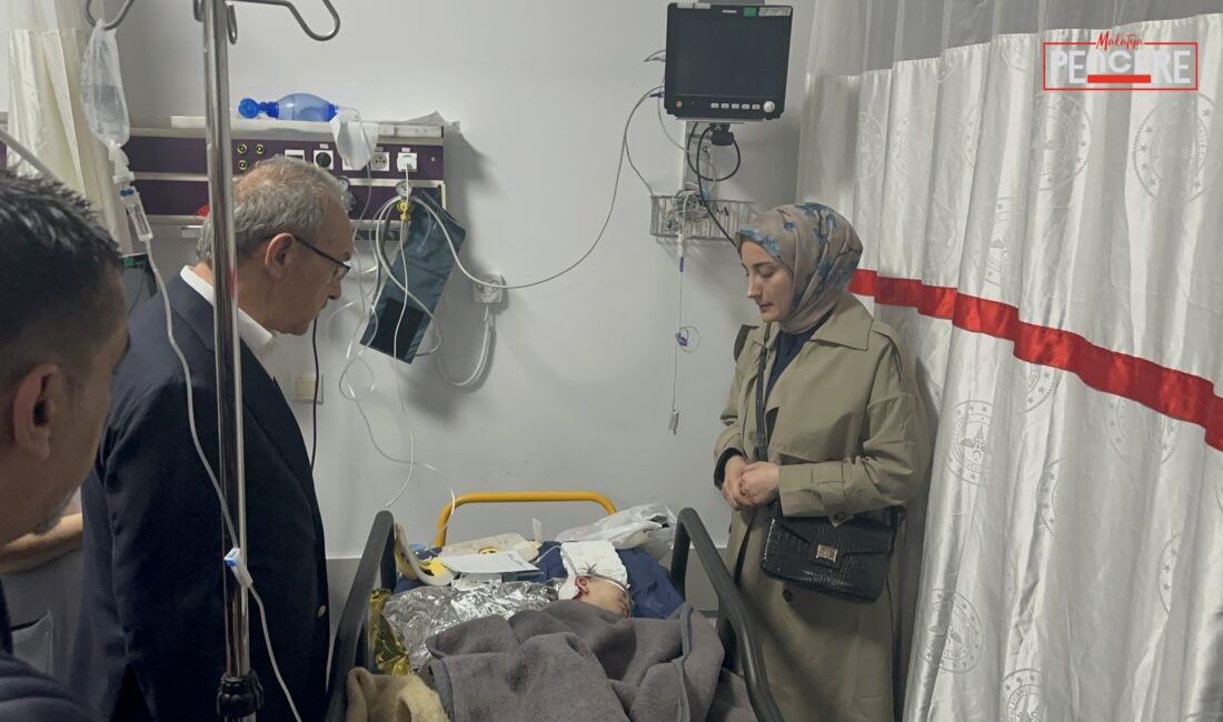 Adıyaman-Malatya kara yolu Doğanşehir ilçesi Kelali mevkiinde bir yolcu otobüsünün