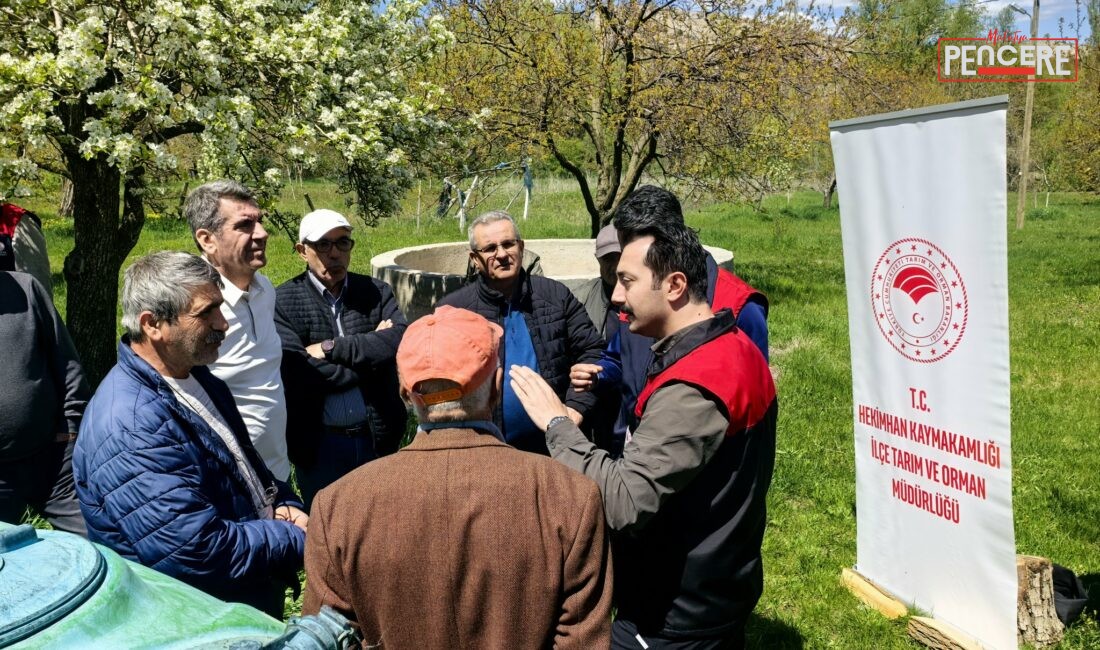 Malatya’nın Hekimhan ilçesinde tarımsal verimliliği artırmak ve organik tarımı teşvik
